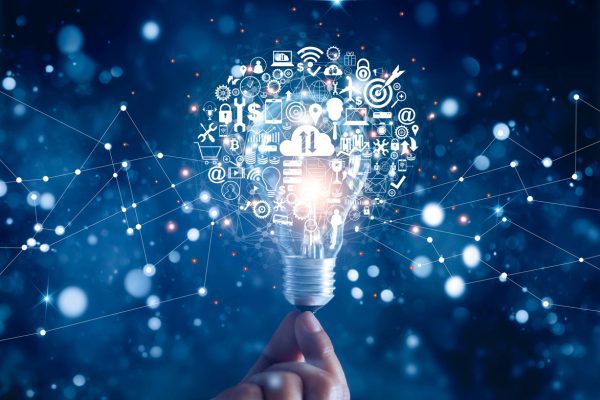 AI Graphic of a lightbulb